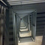 Stairwell in one of the tallest buildings in Arizona